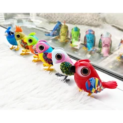 Robots></noscript>Digifriends Digibirds S2 Hooded Parrot In Kooi