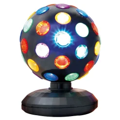 Disco>Fun Lites Disco Bol LED Zwart 15 Cm