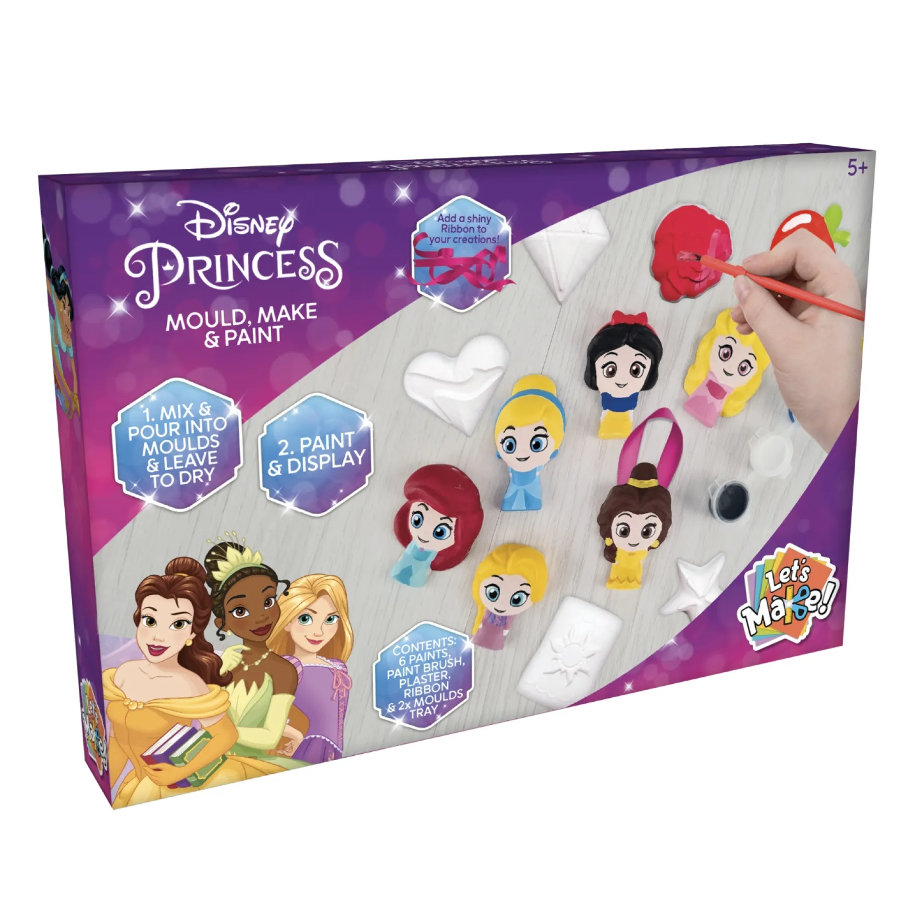 Gips> Disney Princess Gips gieten en verven