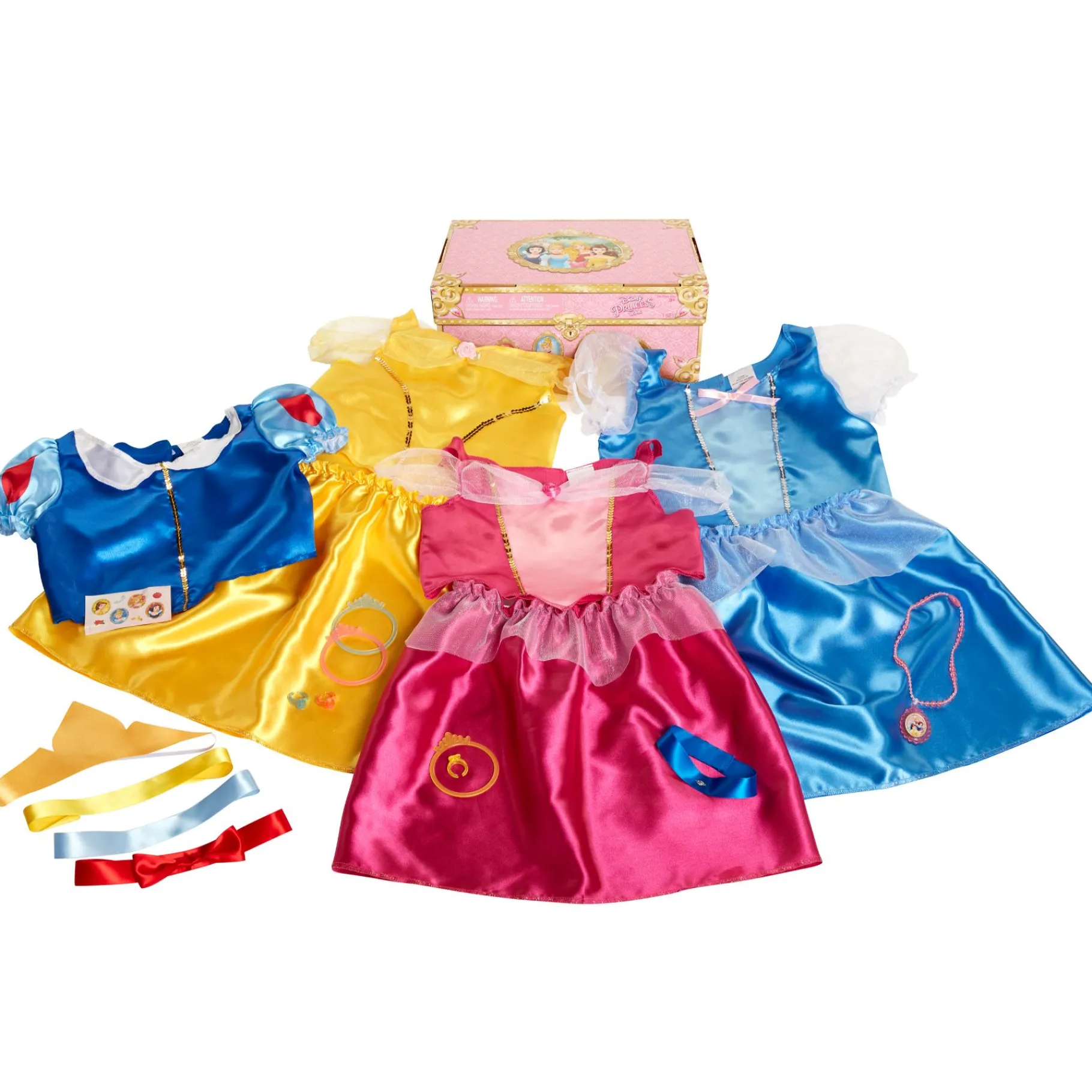 Verkleden|Jongens> Disney Princess Kist Met Verkleedkleding 21-delig