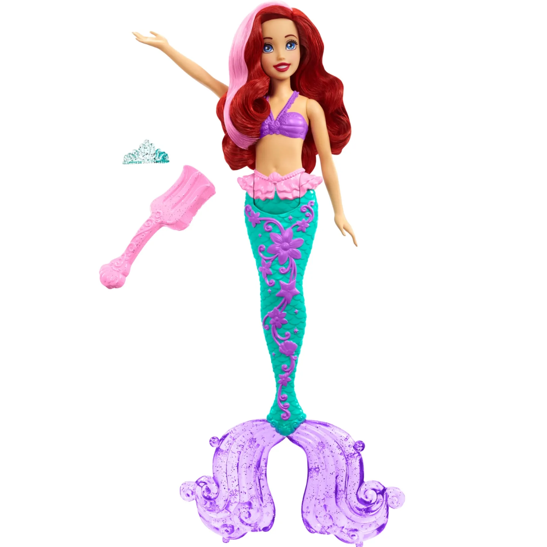 Tienerpoppen|Meisjes>Mattel Disney Prinses Pop Color Splash Ariel