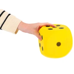 Dobbelspellen></noscript> Dobbelsteen Bal Soft Geel 16 Cm