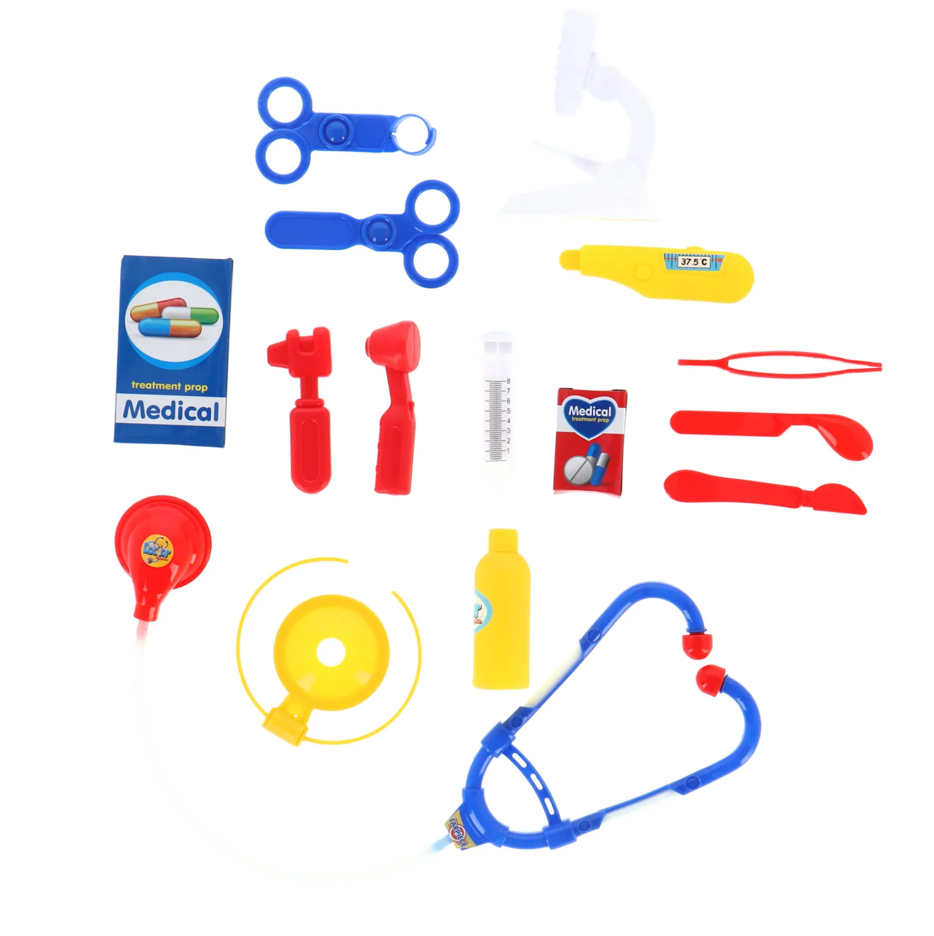 Meisjes|Doktersset> Dokterskoffer 17-delig