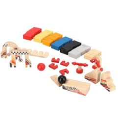 Strategiespellen> Dominostenen rally hout 115 delig