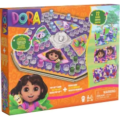 Kinderspellen> Dora 2pack Memo & Popup Spel