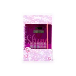 Meisjes|Schrijfwaren> Dream Big Spiral Notebook Met Calculator