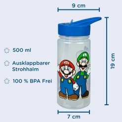 Schoolbekers En Broodtrommels></noscript> Drinkfles Super Mario