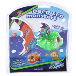 Zwemmen En Waterspeelgoed> Duik vis met grote tanden en licht assorti