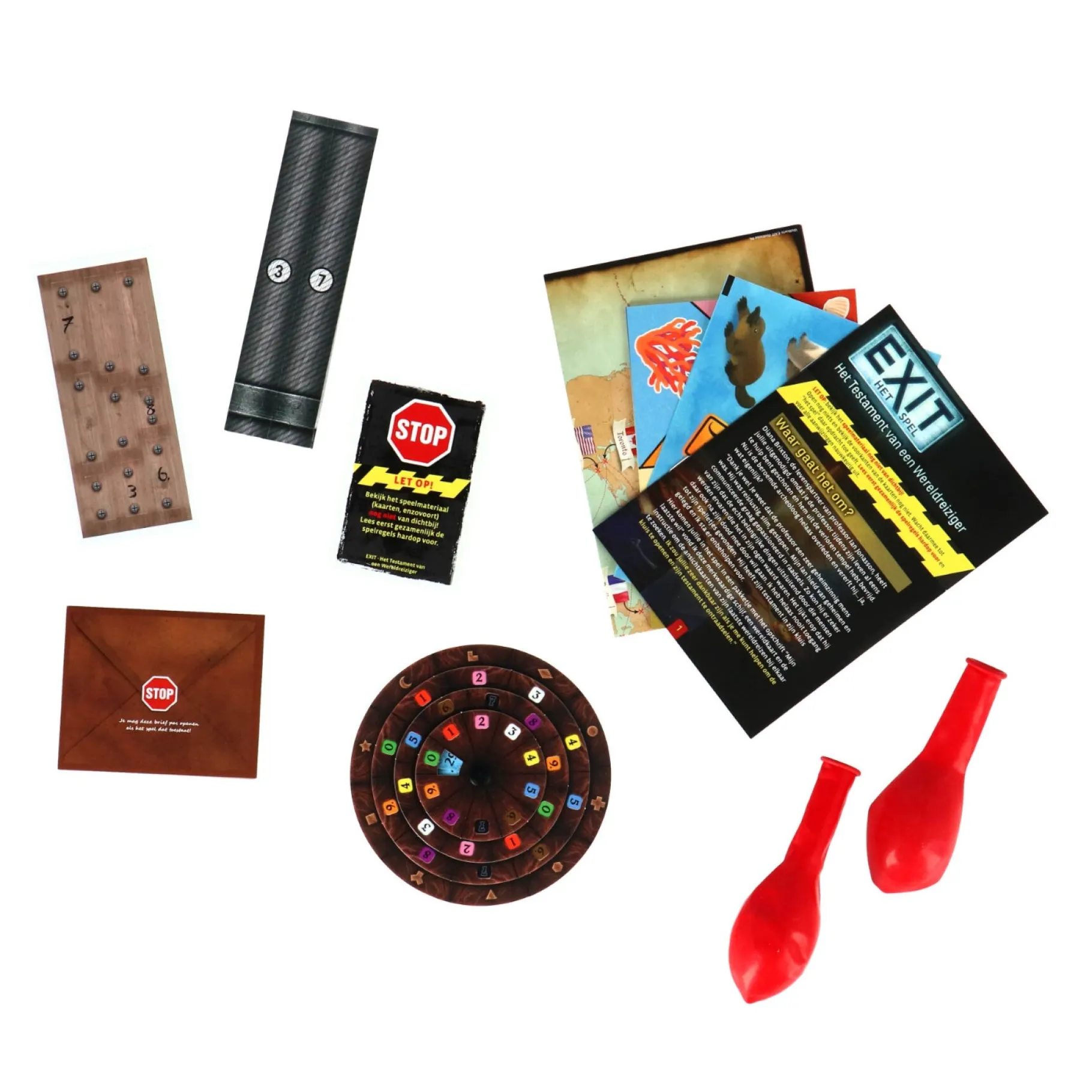 Denkspellen>999-games Exit: Het Testament van een Wereldreiziger - Denkspel
