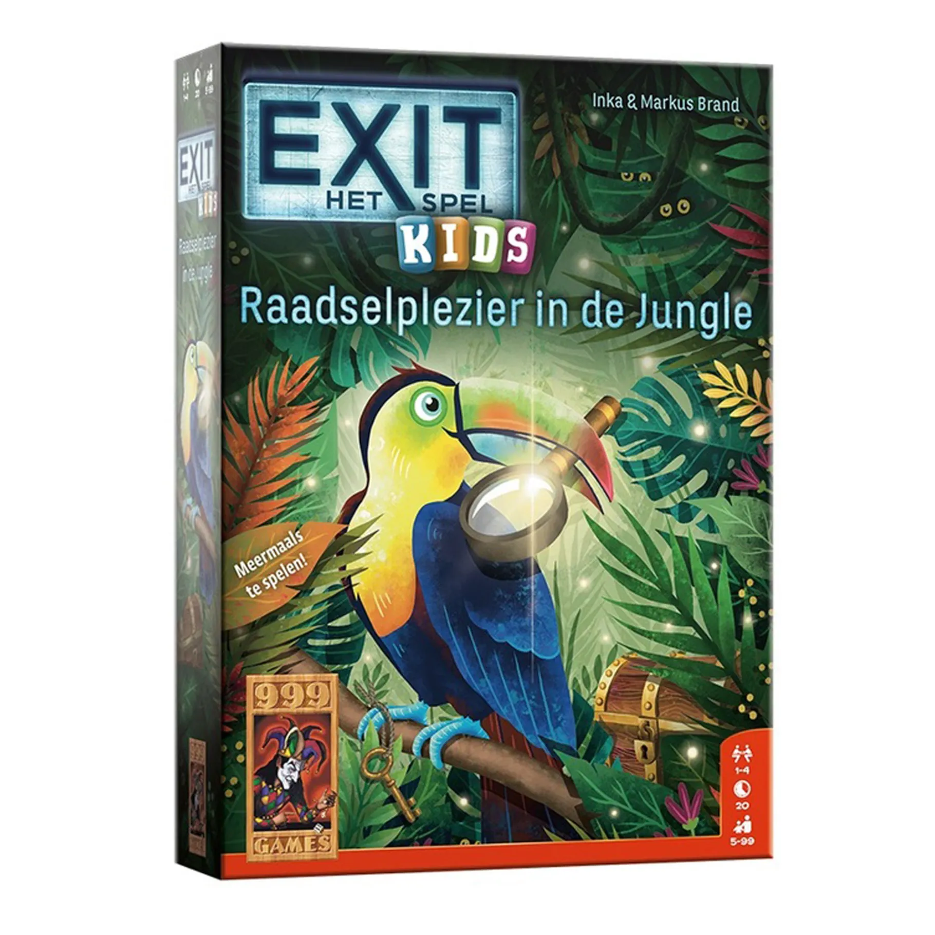 Kinderspellen>999-games Exit Kids: Raadselplezier Jungle - Kinderspel