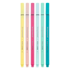 Tekenen / Kleuren>Bruynzeel Fineliner Set 6 Kleuren Licht