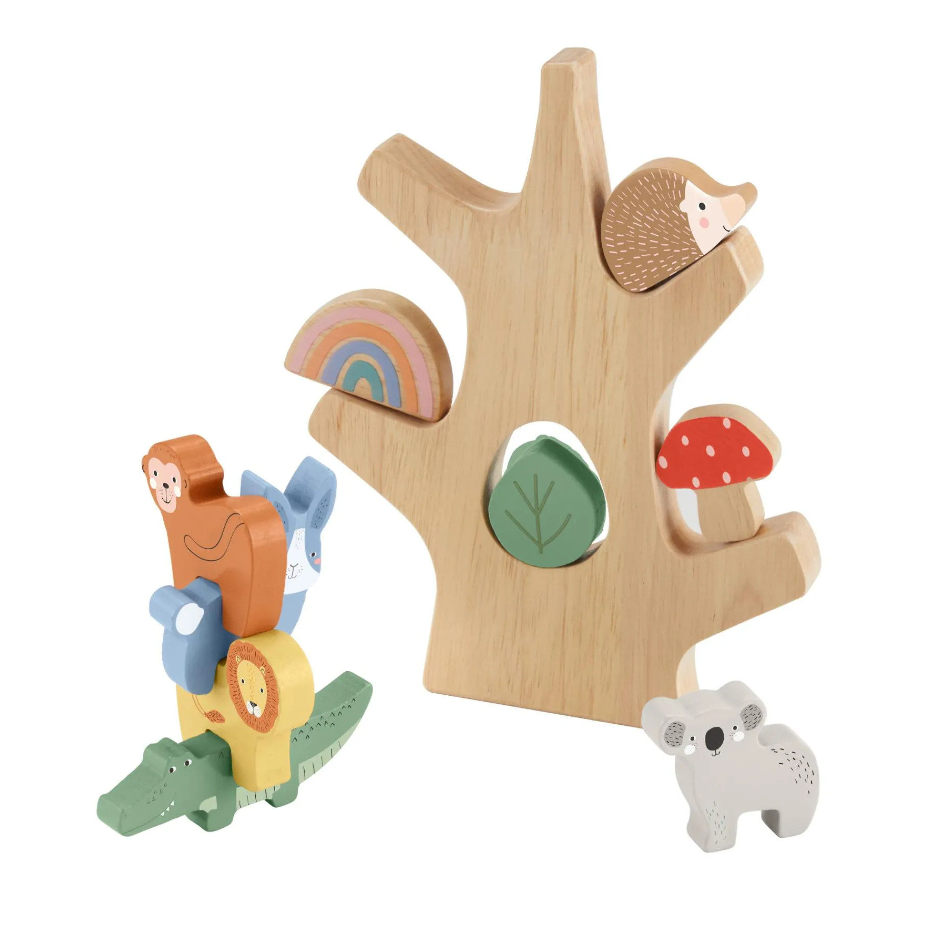 Babyspeelgoed> Fisher Price Hout Balans Boom