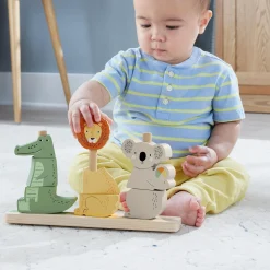 Stapeltorens></noscript> Fisher Price Hout Stapel Dieren