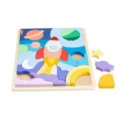 Houten Puzzels> Fisher Price Hout Vormen Puzzel