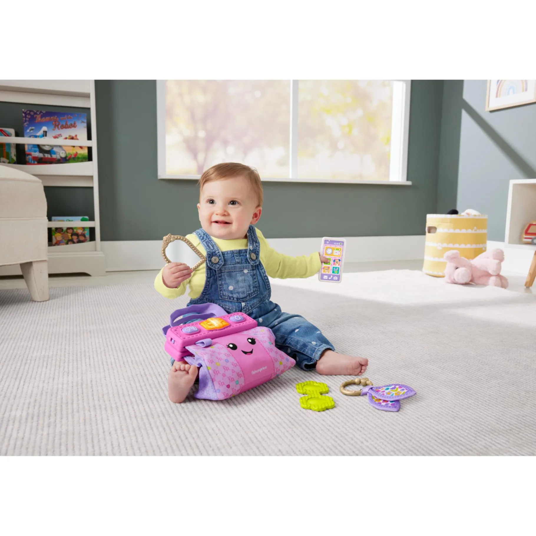 Babyspeelgoed> Fisher Price Lach & Leer Handtas