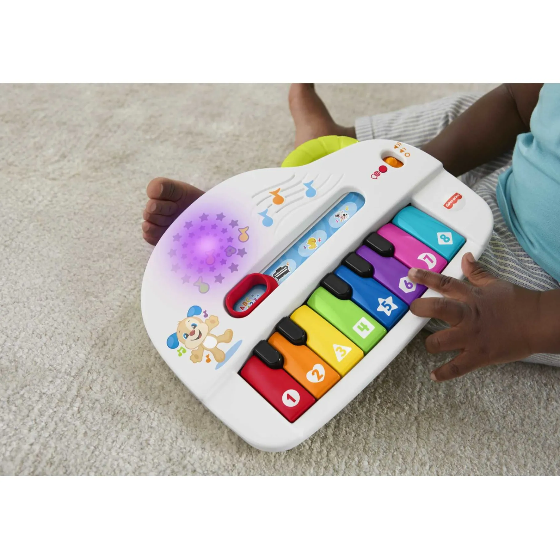 Instrumenten> Fisher Price LNL Silly Sounds Light-Up Piano