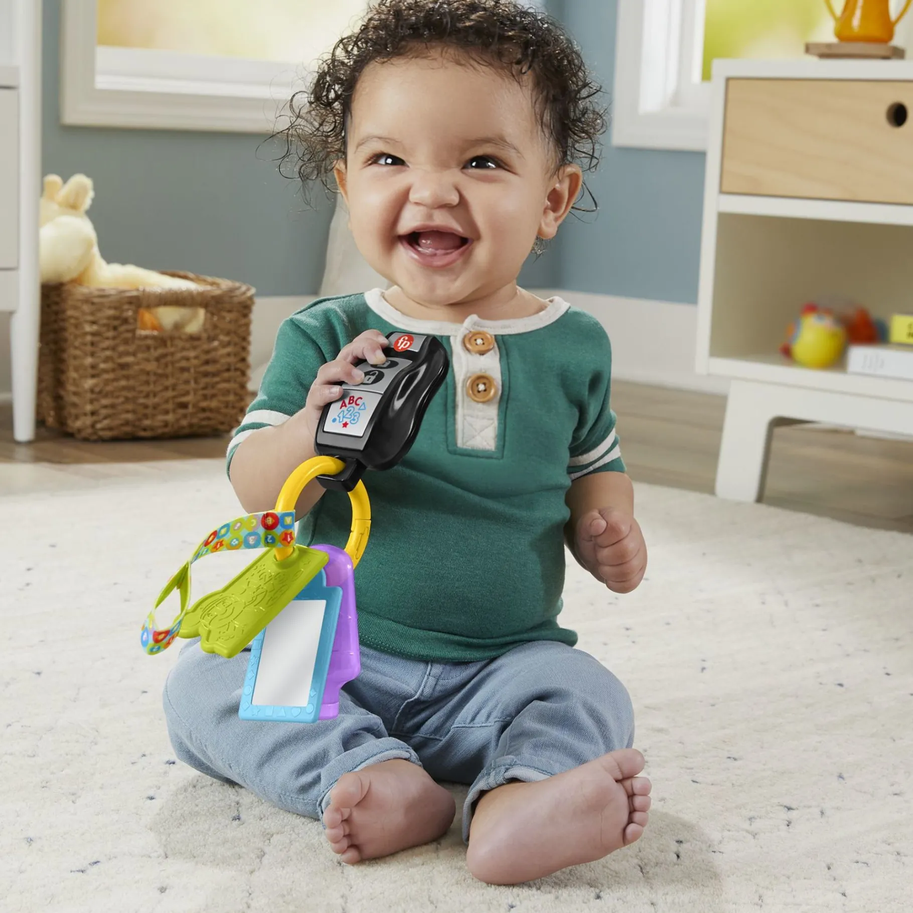 Babyspeelgoed> Fisher Price luisteren en leren Go Activity sleutels NL