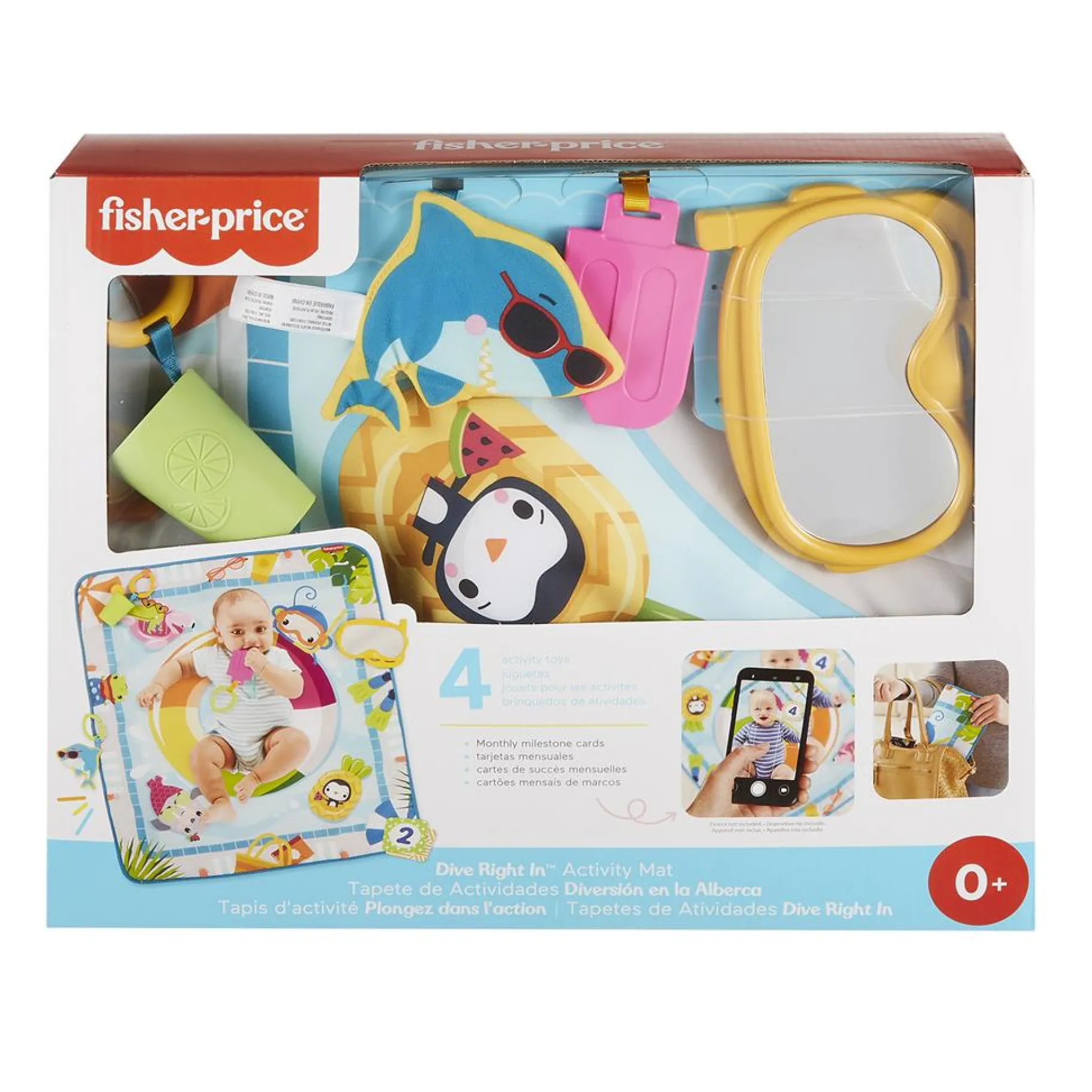 Baby Speelkleden>Mattel Fisher Price Speelmat