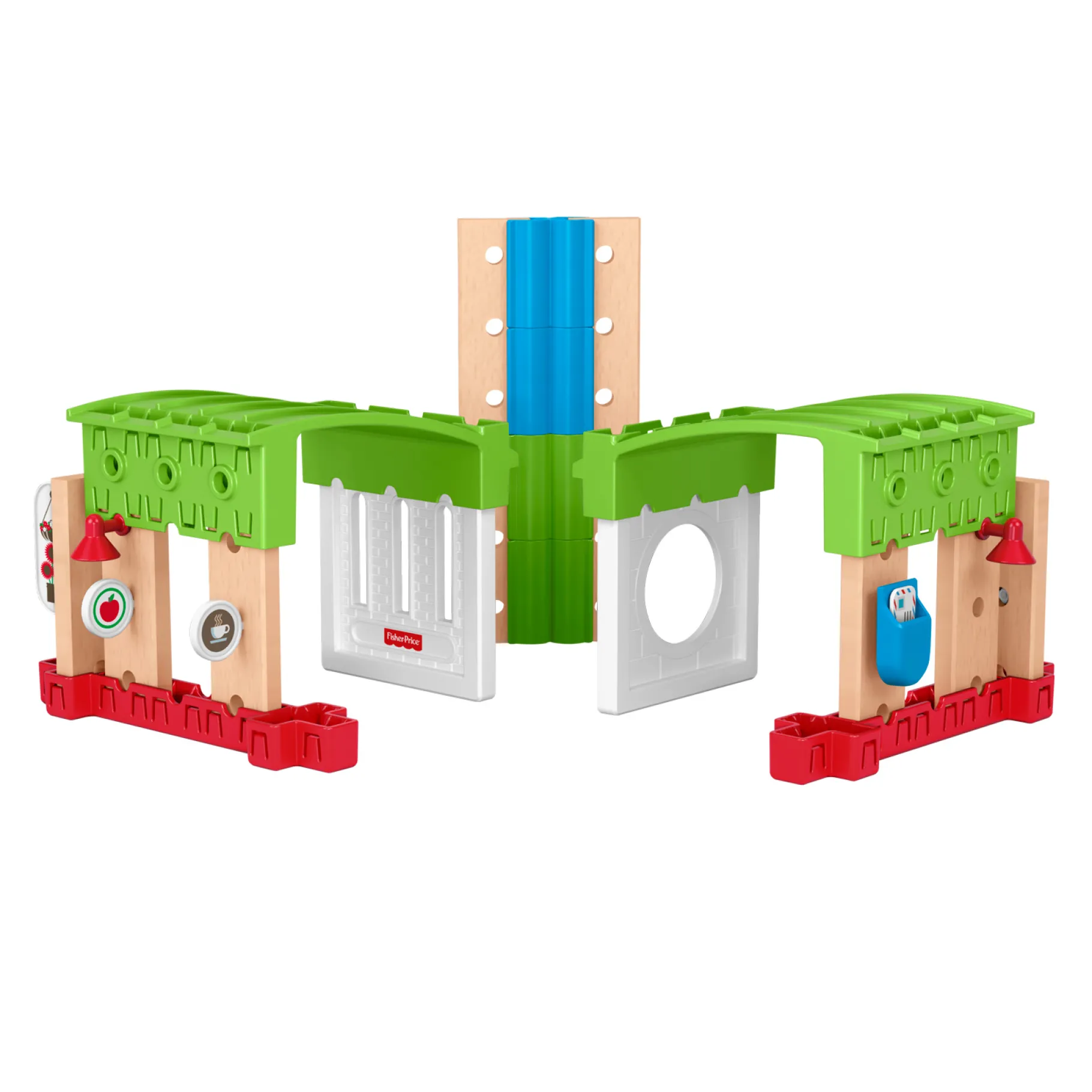 Bouwpakketten>Mattel Fisher Price Wonder Makers Uitbreidingsset Build It Up