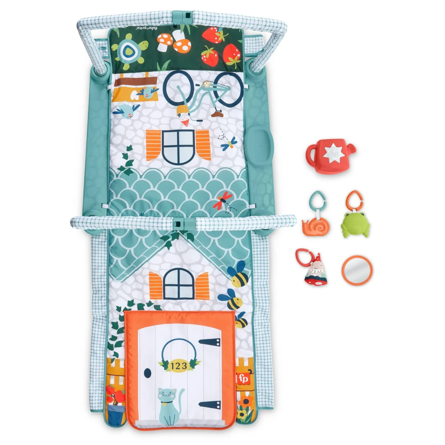 Babygym> Fisher-Price Cozy Cottage Gym