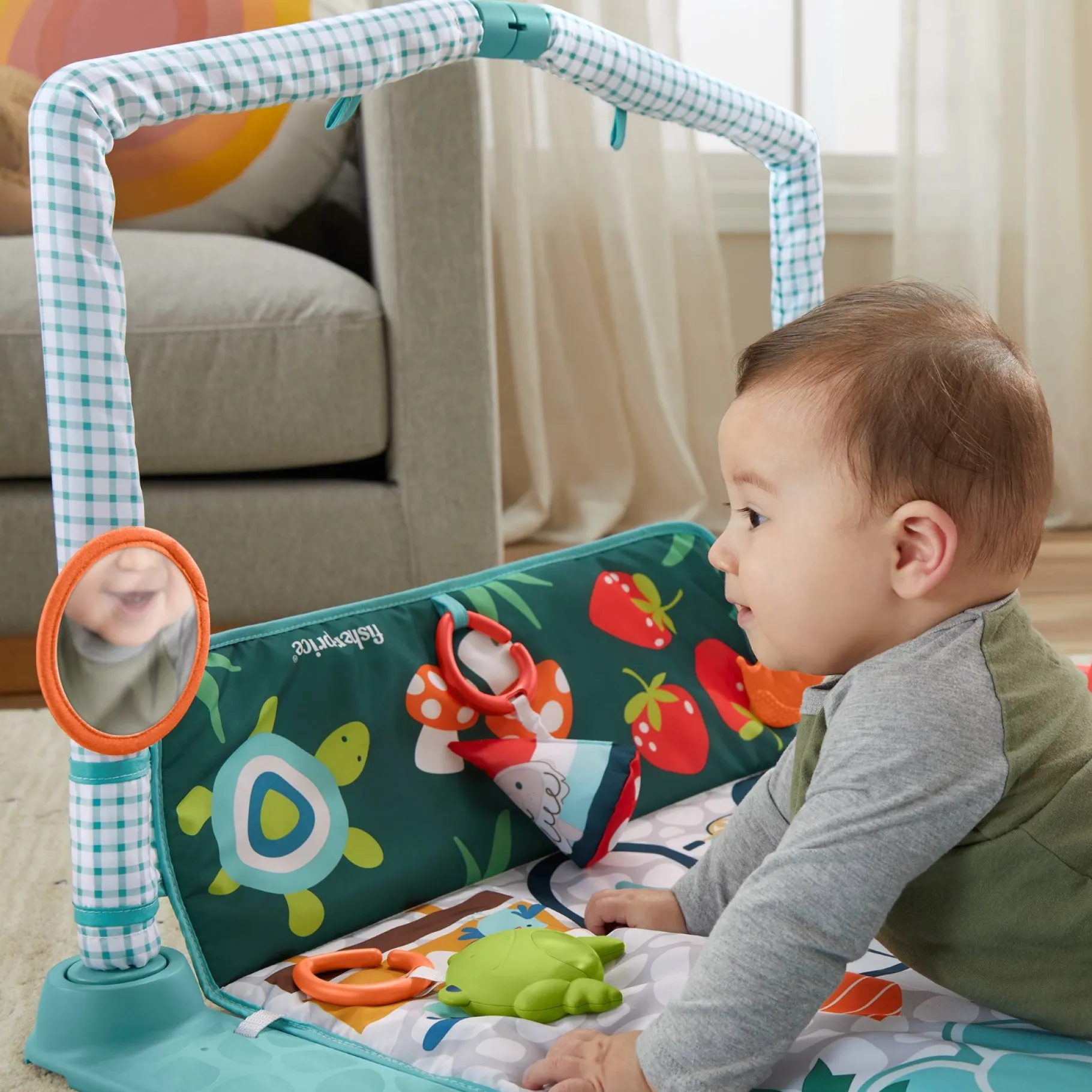 Babygym> Fisher-Price Cozy Cottage Gym