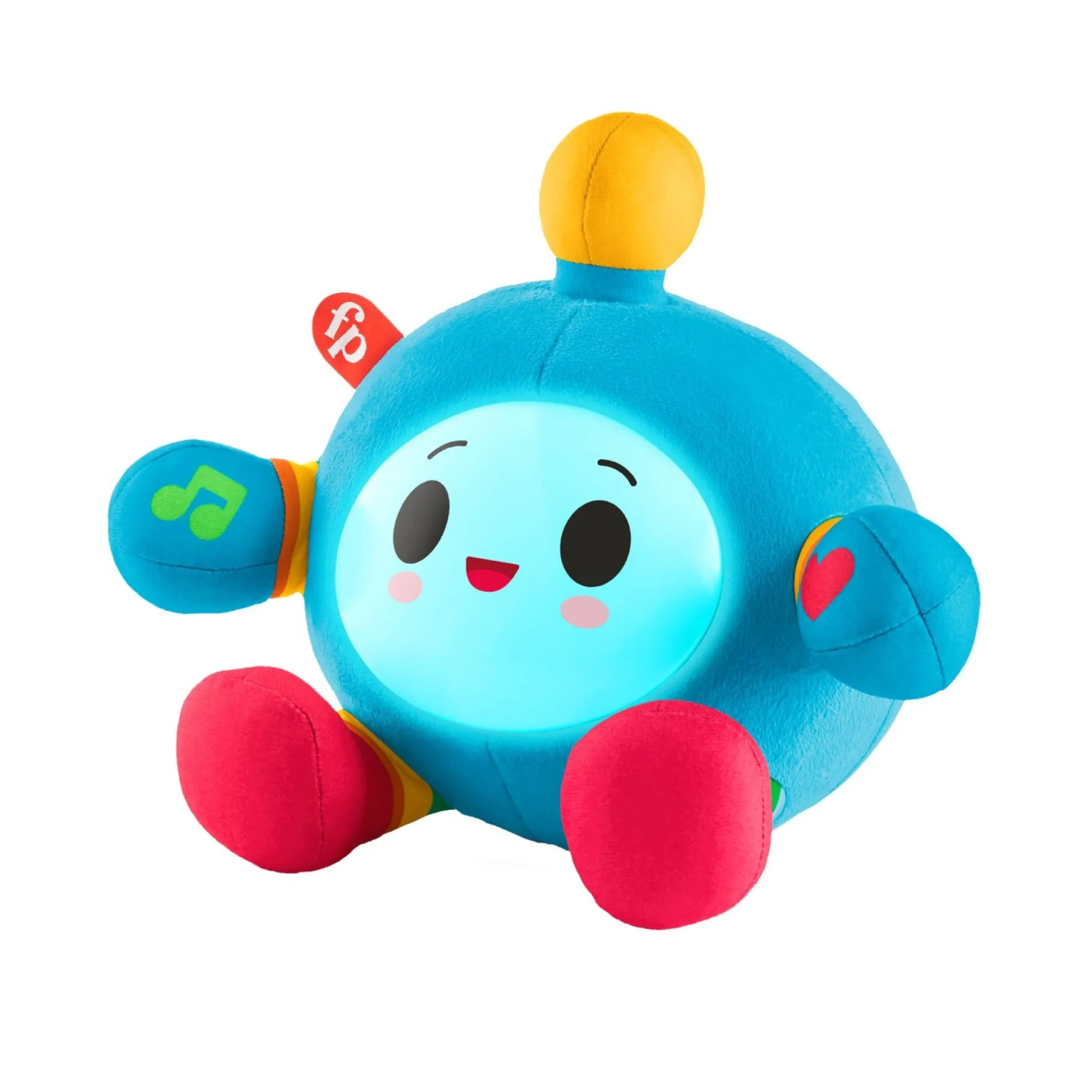 Plucheknuffels>Mega Bloks Fisher-Price Happy World Huggy Wuggy Bug interactieve knuffel