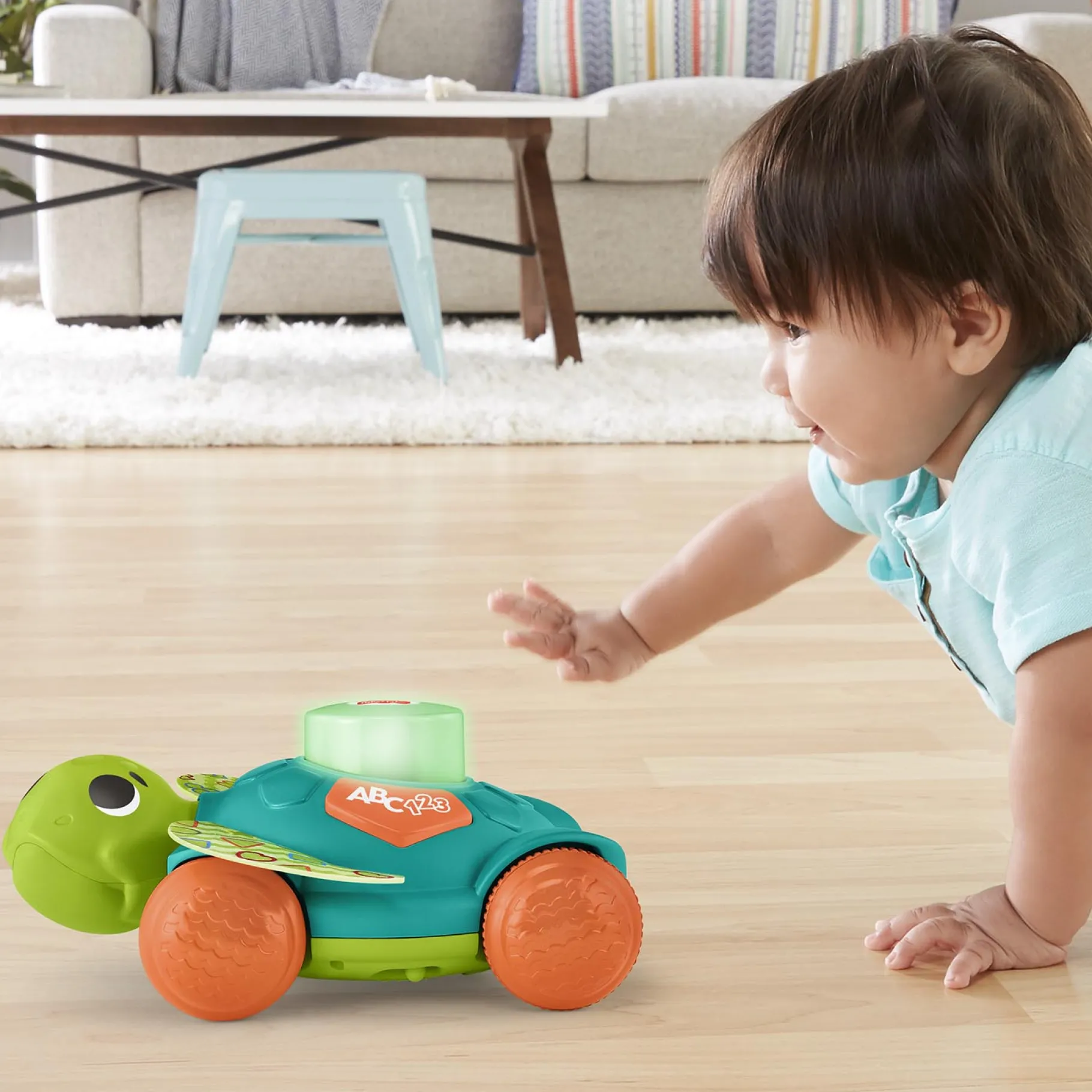 Babyspeelgoed>Mattel Fisher-Price Linkimals Zit-en-Kruip Zeeschildpad