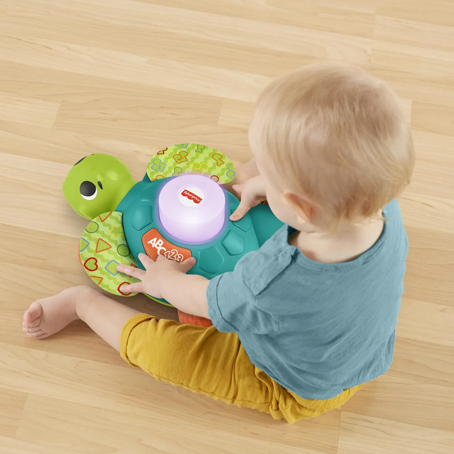 Babyspeelgoed>Mattel Fisher-Price Linkimals Zit-en-Kruip Zeeschildpad