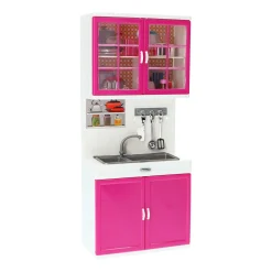 Meisjes|Speelsets>Fleur Keuken Speelset Gootsteen Met Keukenkastjes