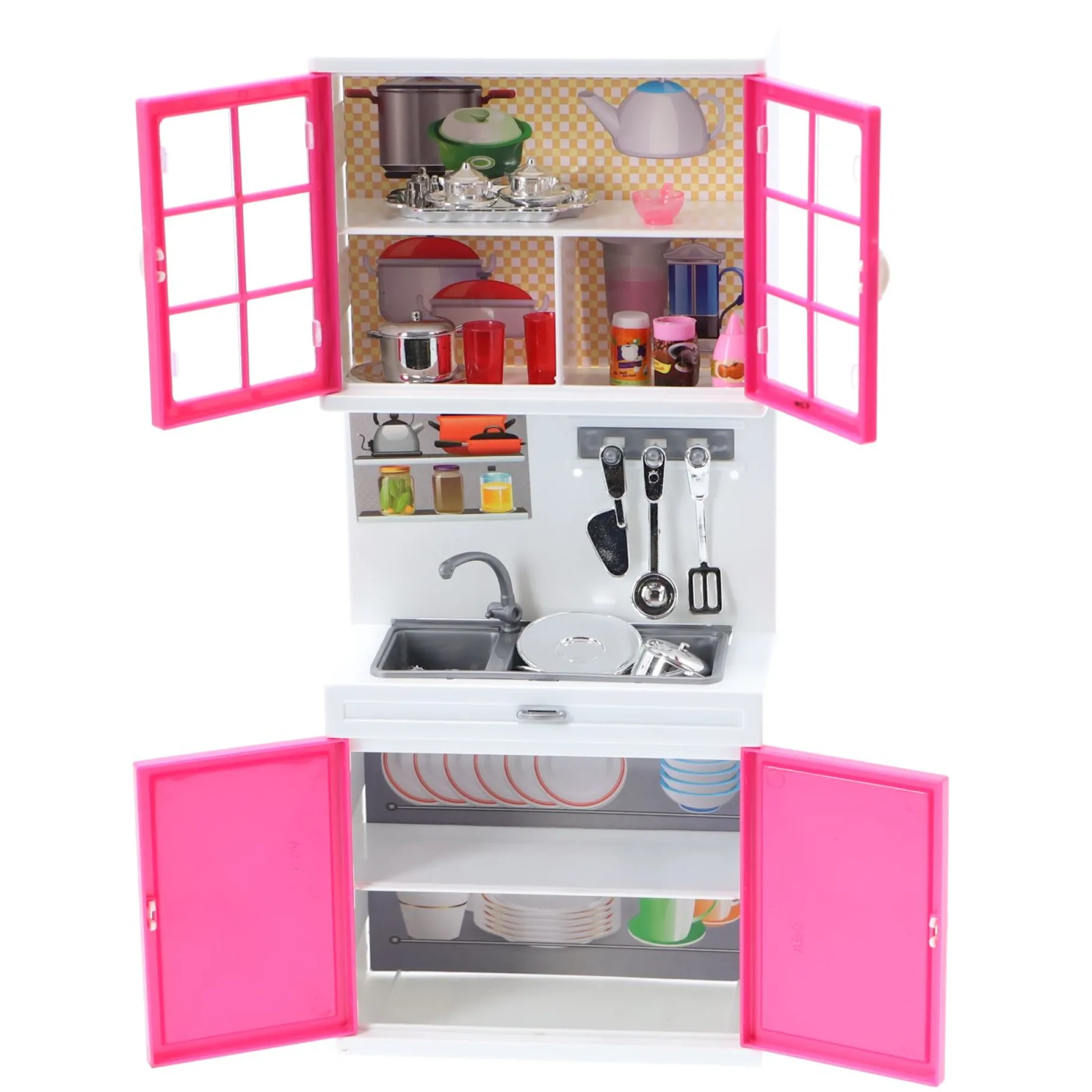 Meisjes|Speelsets>Fleur Keuken Speelset Gootsteen Met Keukenkastjes