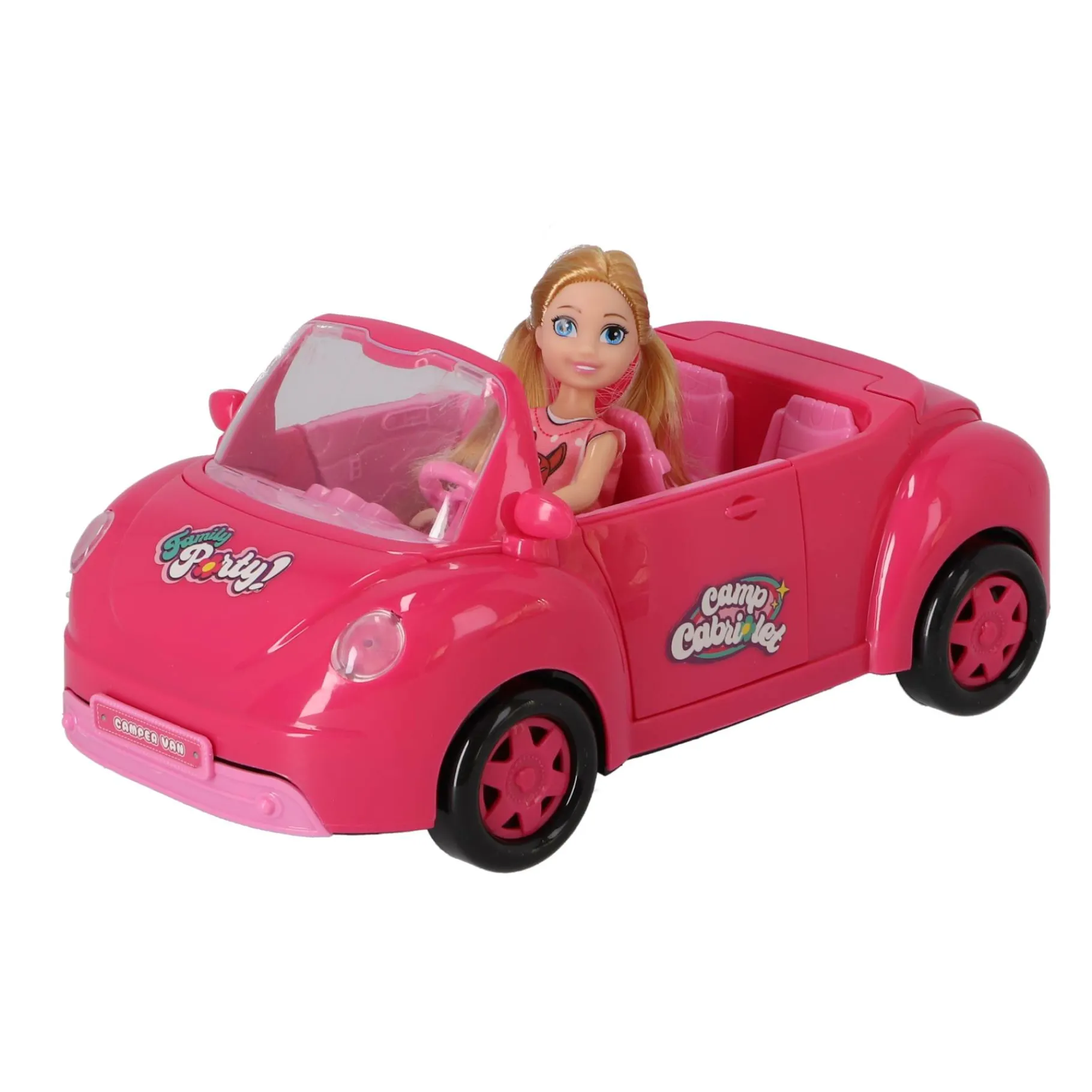 Meisjes|Speelsets> Fun Cabriolet met pop