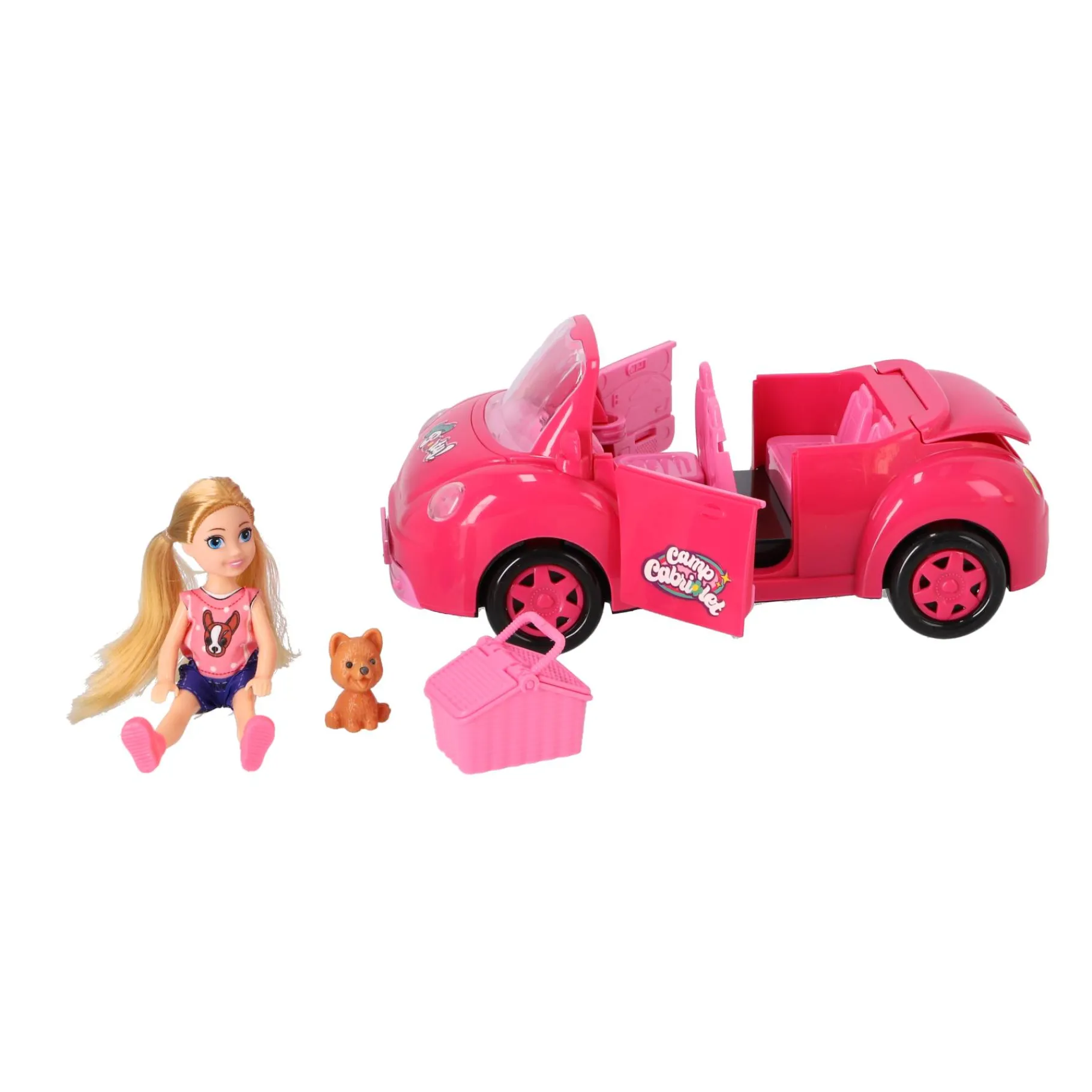 Meisjes|Speelsets> Fun Cabriolet met pop