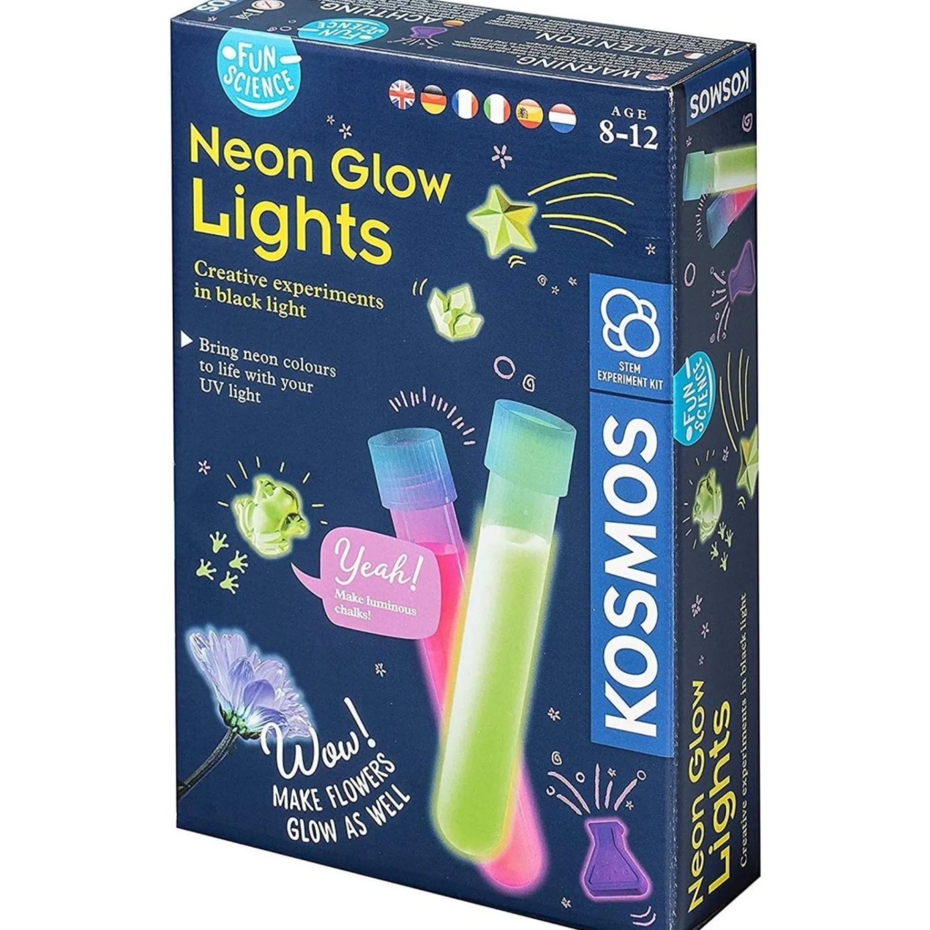 Wetenschapsspellen|Jongens> Fun Science Neon Glow Lights