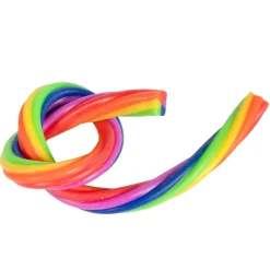 Fidget Toys> FUN super rekbaar touw regenboog 2 stuks