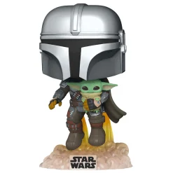 Speelfiguren>Funko Pop! Mandalorian Mando Flying Jet