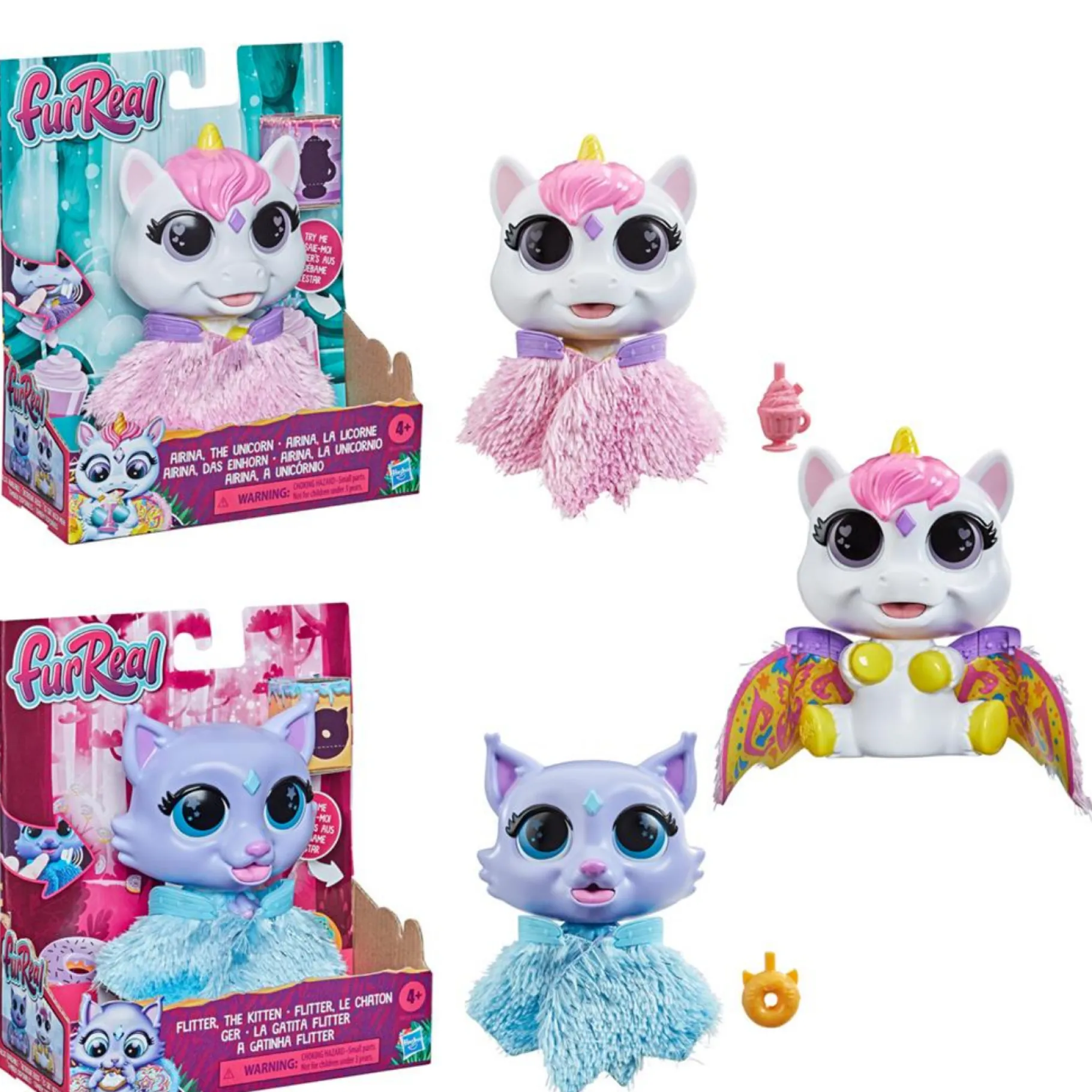 Meisjes|Speelfiguren>Hasbro Fur Real Feeding Presto The Puppy