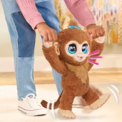 Dieren Knuffels En Pluche>Hasbro Furreal peanut speel aap
