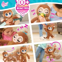 Dieren Knuffels En Pluche></noscript>Hasbro Furreal peanut speel aap