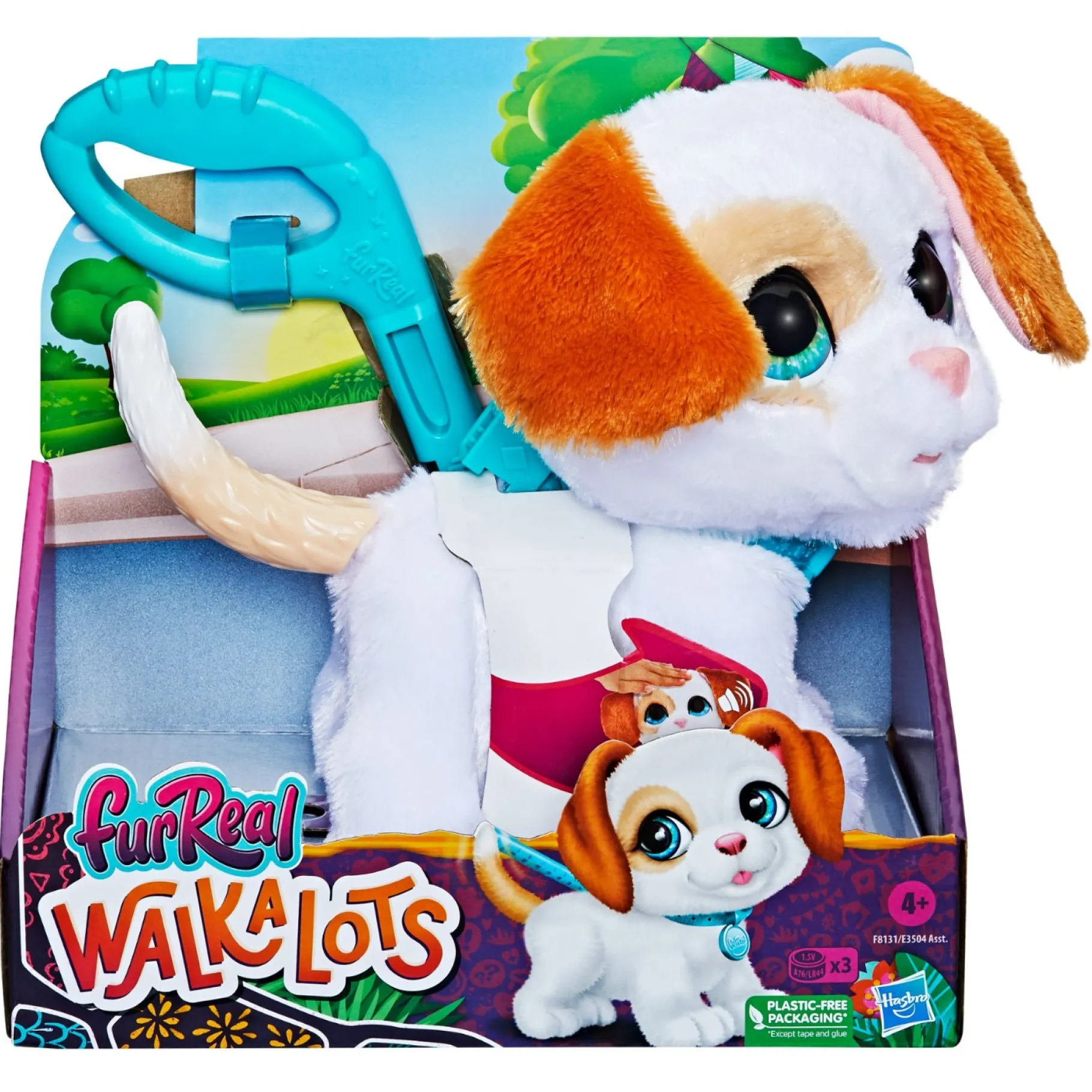 Dieren Knuffels En Pluche>Hasbro FurReal Walkalots Big Wags Dog