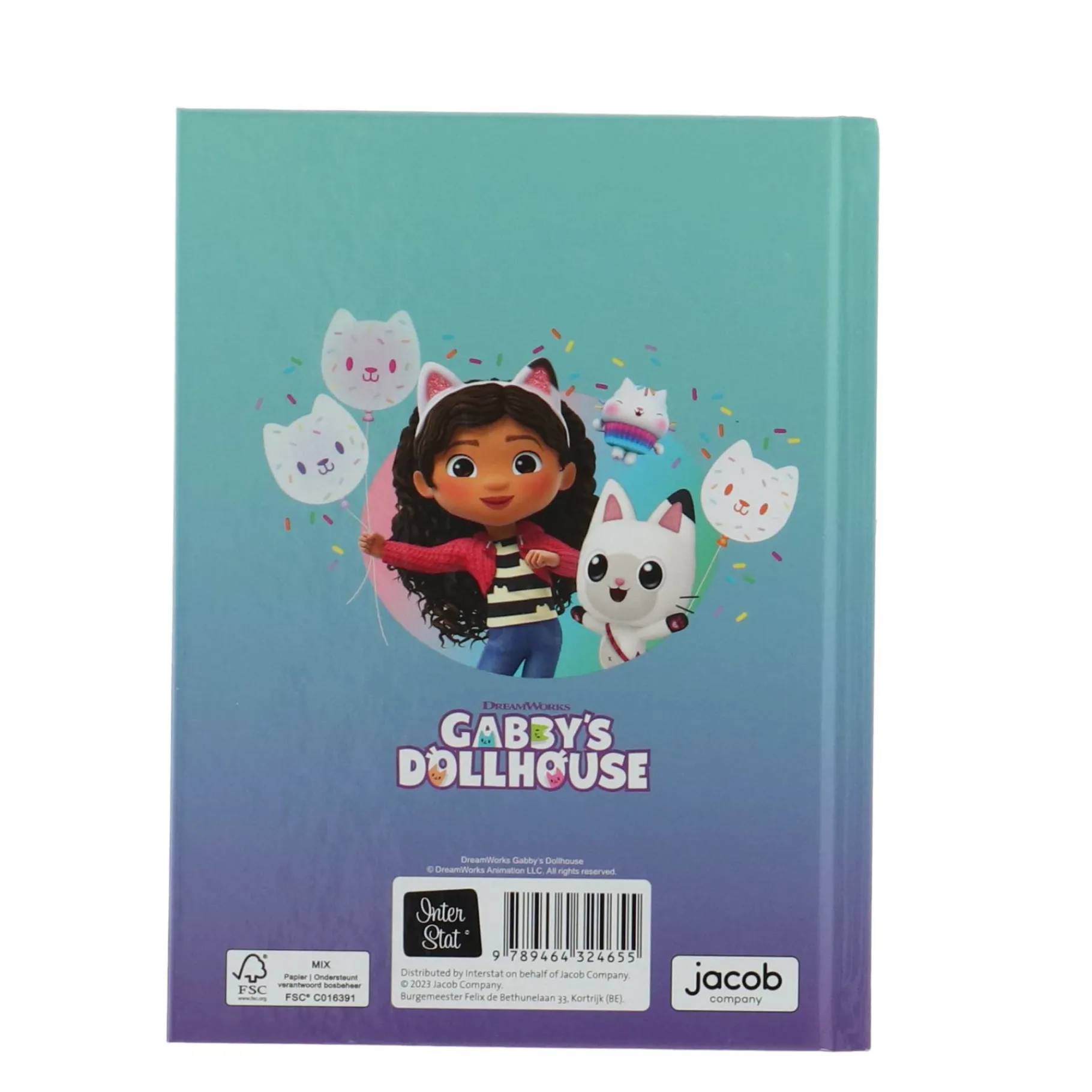 Vriendenboeken> Gabby's Dollhouse Boek Vriendenboek