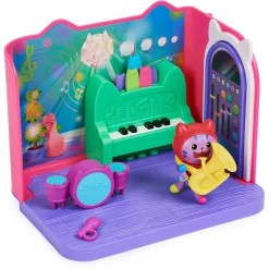 Speelsets|Jongens></noscript>Spinmaster Gabby's Dollhouse Deluxe Room DJ Kattenkruid  Muziekkamer