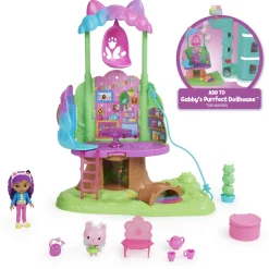 Speelsets|Jongens></noscript>Spinmaster Gabby's Dollhouse Kitty's Fairy's Garden Treehouse