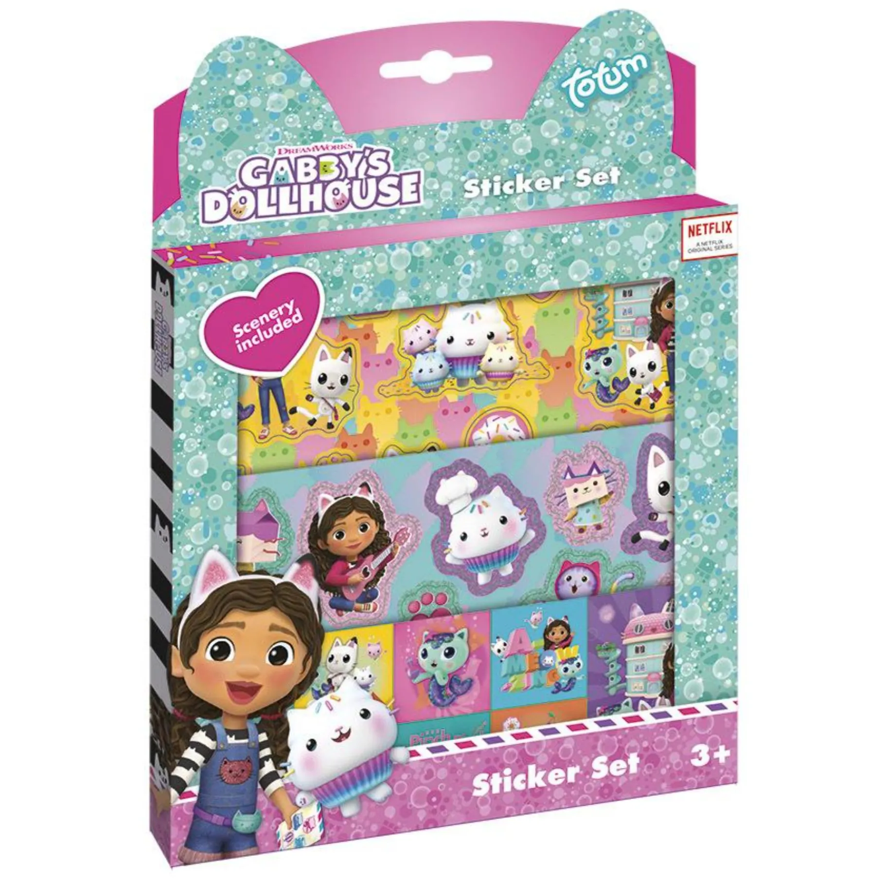 Stickers>Totum Gabby's Dollhouse stickerset