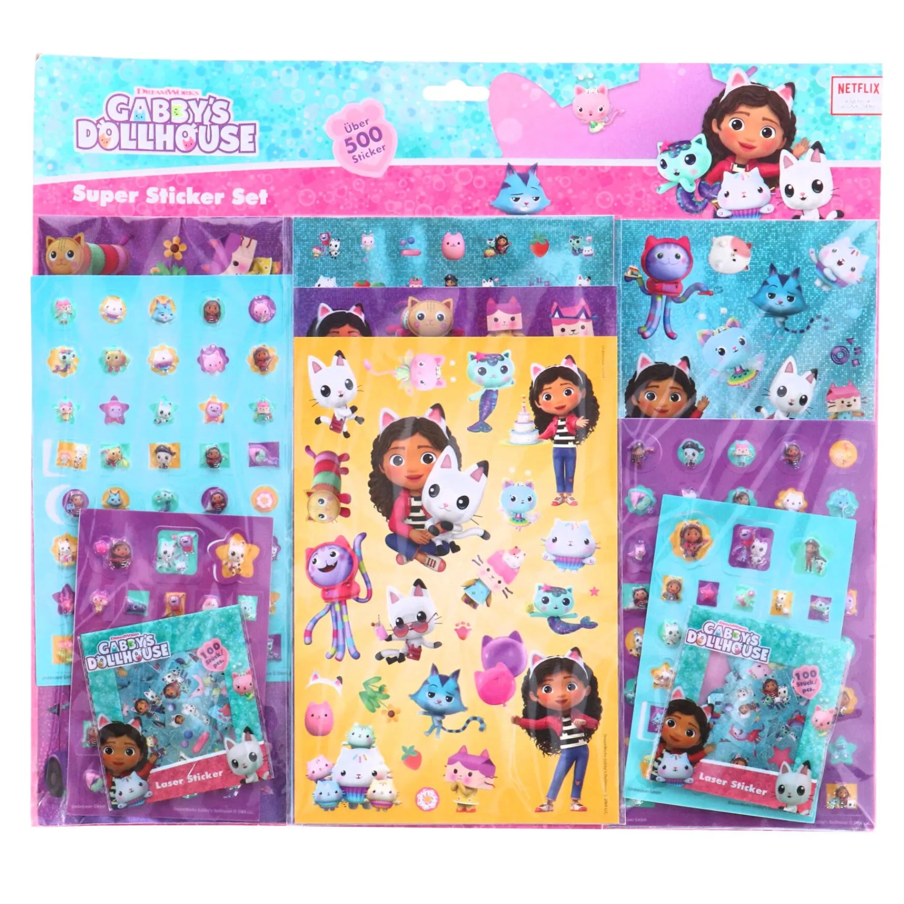 Stickers> Gabby's Dollhouse Super Stickerset