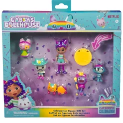 Meisjes|Speelfiguren> Gabby's Poppenhuis Feest Fig. Set Gabby & 5 Cats