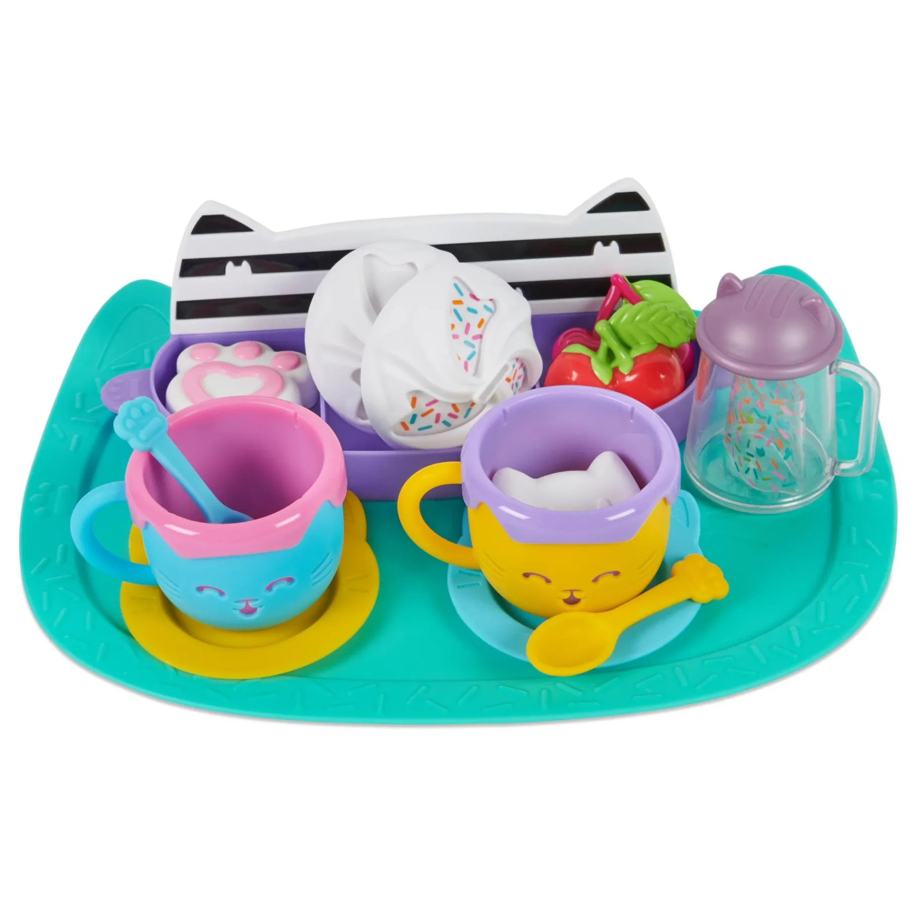 Servies|Meisjes>Spinmaster Gabby's Poppenhuis Sprinkle Party Serviessetje