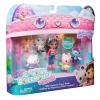 Meisjes|Poppenhuis> Gabby's Poppenhuis The Movie Speelfigurenset  Gabby en 5 katjes