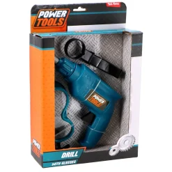 Werkbank / Gereedschap|Jongens> Gereedschap boor en veiligheidsbril