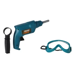 Werkbank / Gereedschap|Jongens></noscript> Gereedschap boor en veiligheidsbril