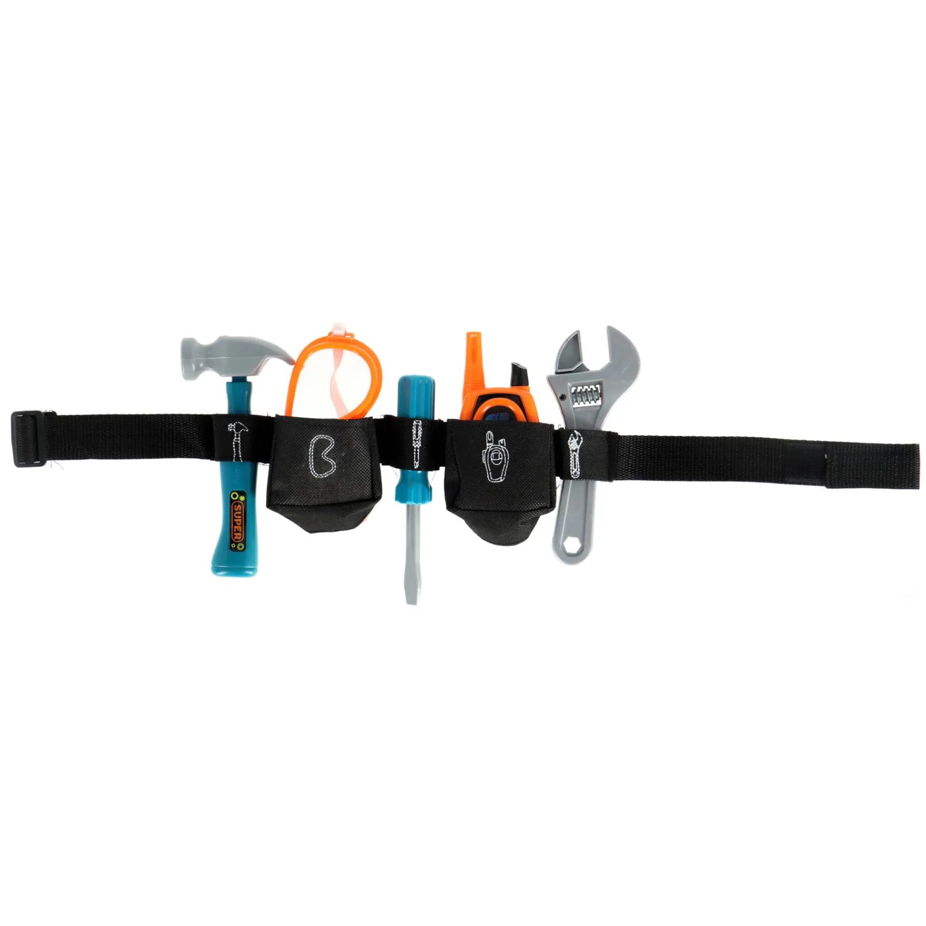 Werkbank / Gereedschap|Jongens> Gereedschapset in riem 6-delig